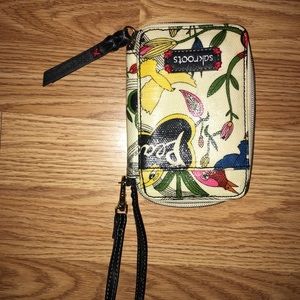 Sakroots wrist and cell phone wallet